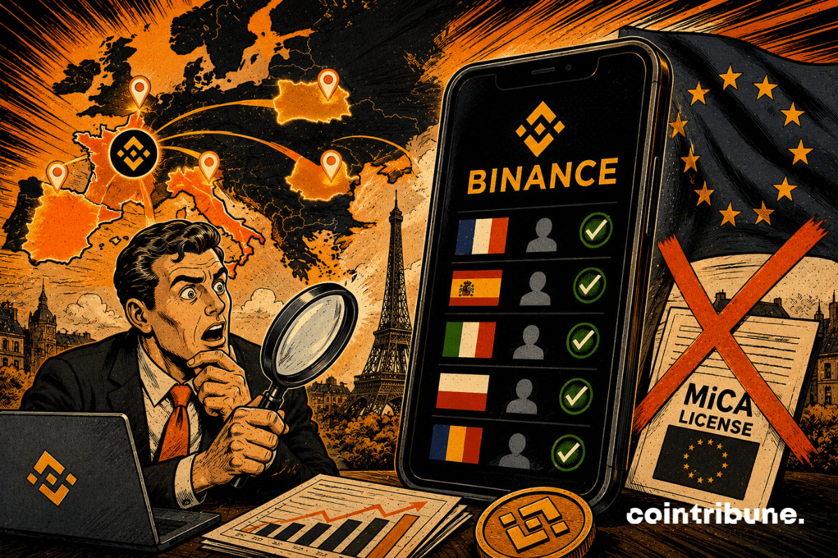Binance : ouverture de comptes en France malgré l'absence de licence MiCA