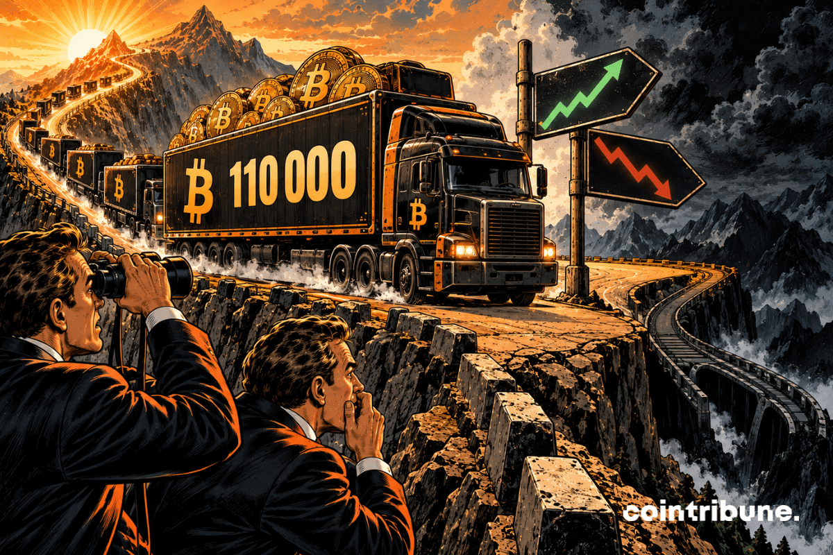 Bitcoin : 110 000 BTC de profits réalisés après un rallye, quels risques pour le cours ?