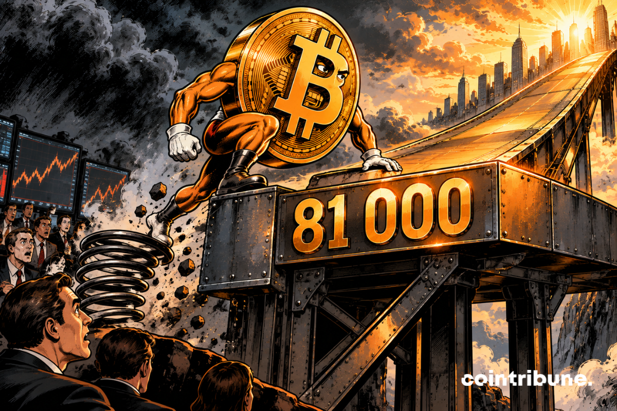 Bitcoin franchit à nouveau les 81 000 $ : analyse d’un mouvement plus qu’un simple rebond