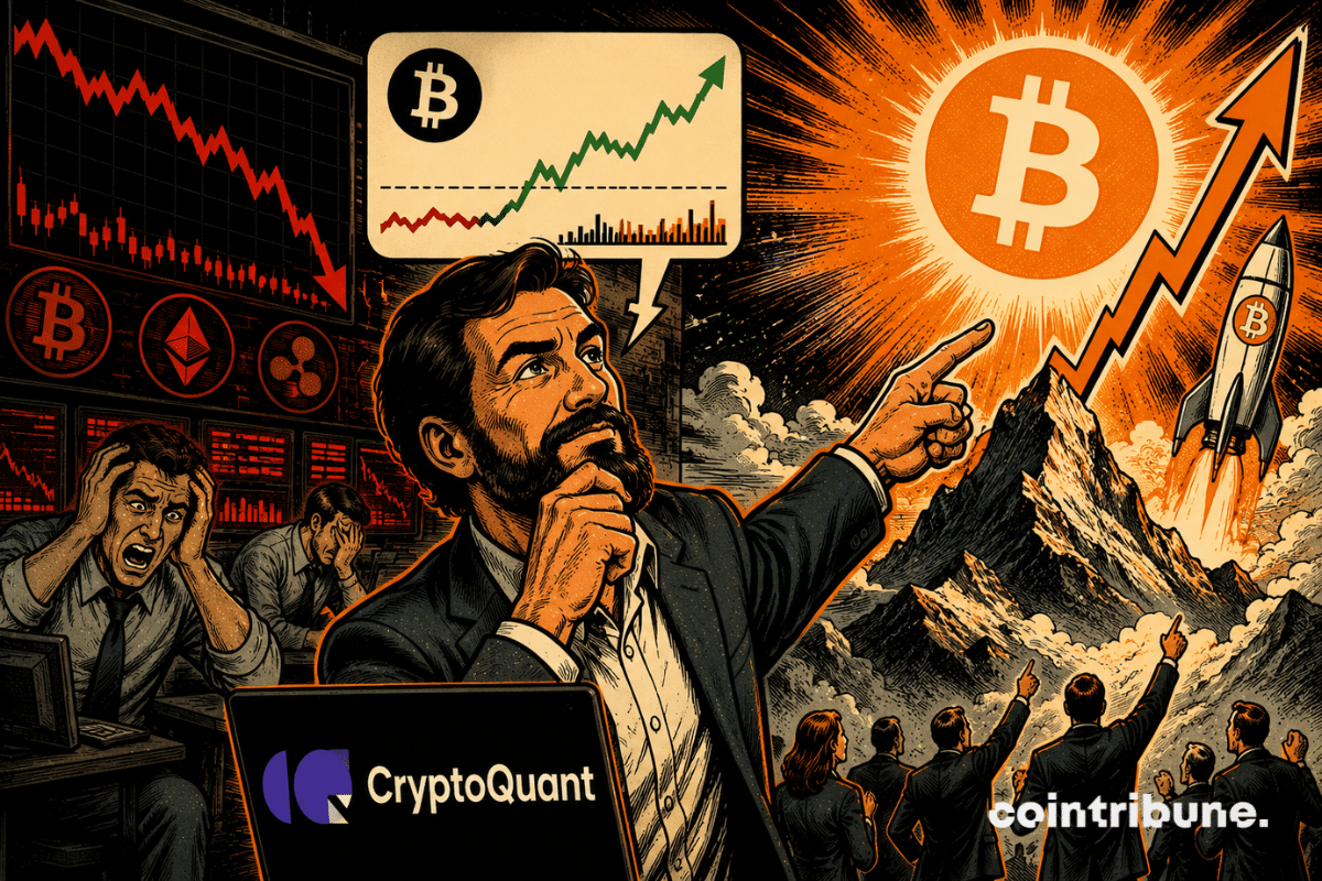 Bitcoin : CryptoQuant anticipe un nouveau pic malgré la volatilité actuelle