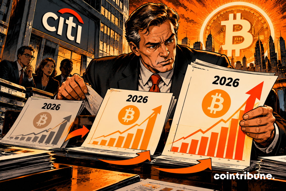 Bitcoin et Ether : Citi ajuste une nouvelle fois ses prévisions pour 2026