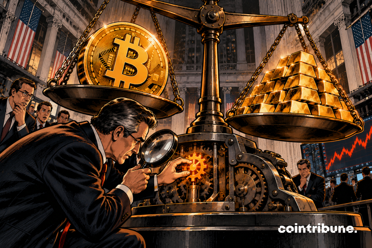 Bitcoin face à l’or : JPMorgan analyse un tournant décisif