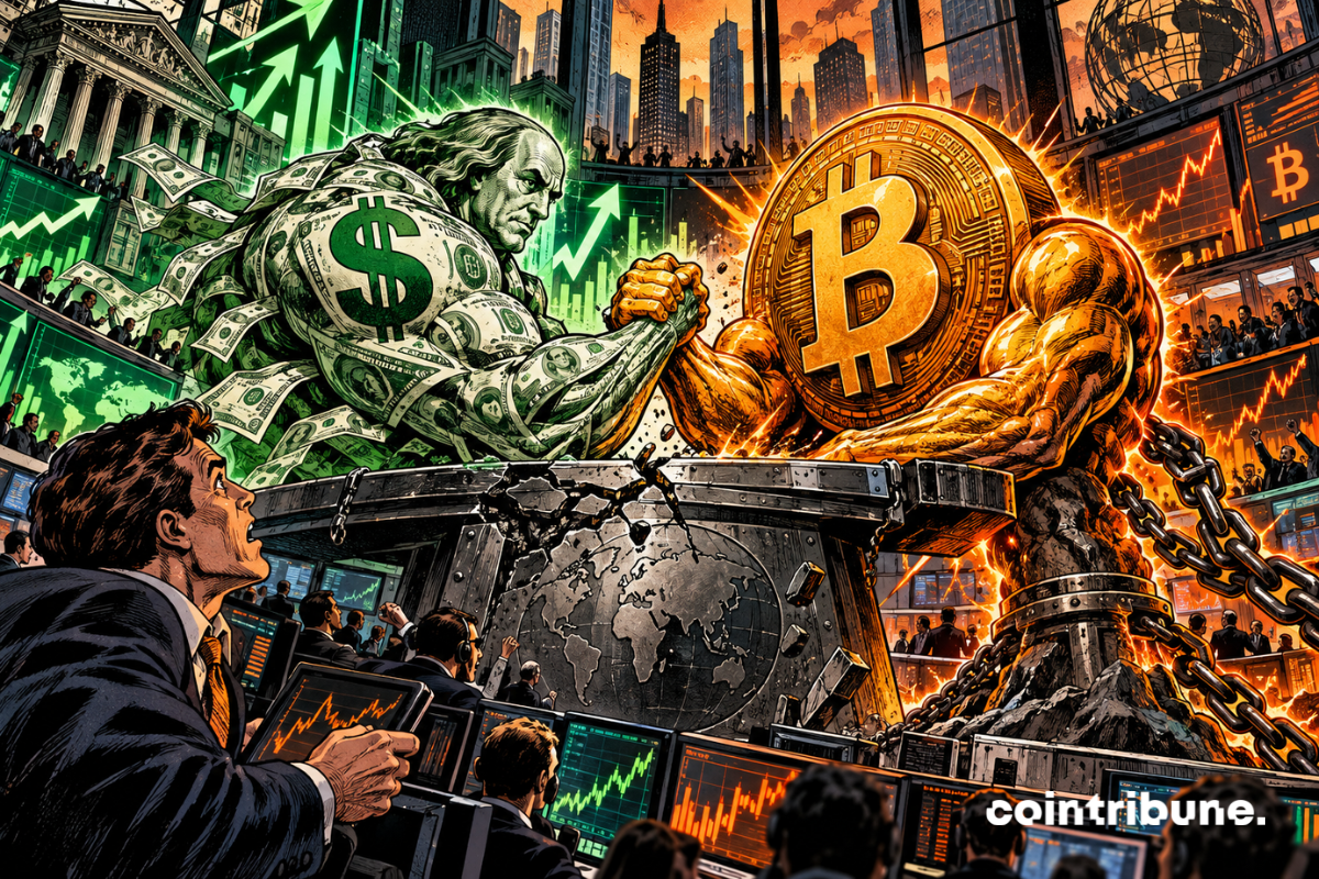 Bitcoin résiste à la remontée du dollar américain : une dynamique inhabituelle