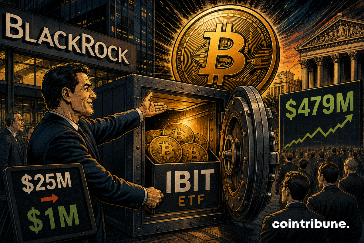 BlackRock réduit à 1 million le seuil d'entrée en Bitcoin pour son ETF IBIT