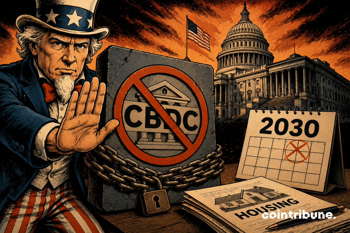Le blocage du CBDC américain jusqu'en 2030 validé sans l'aval de Trump