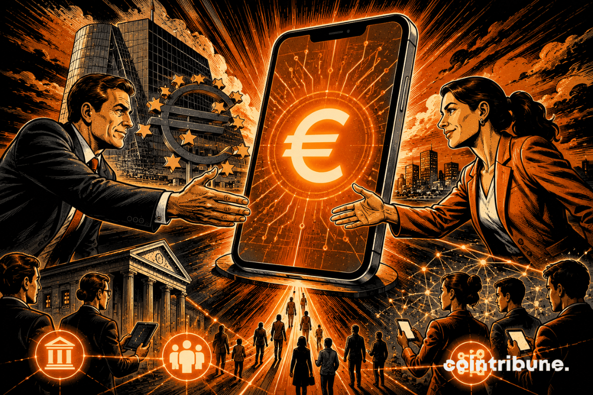 Euro numérique : la BCE détaille l'implication des banques et fintechs dans son application