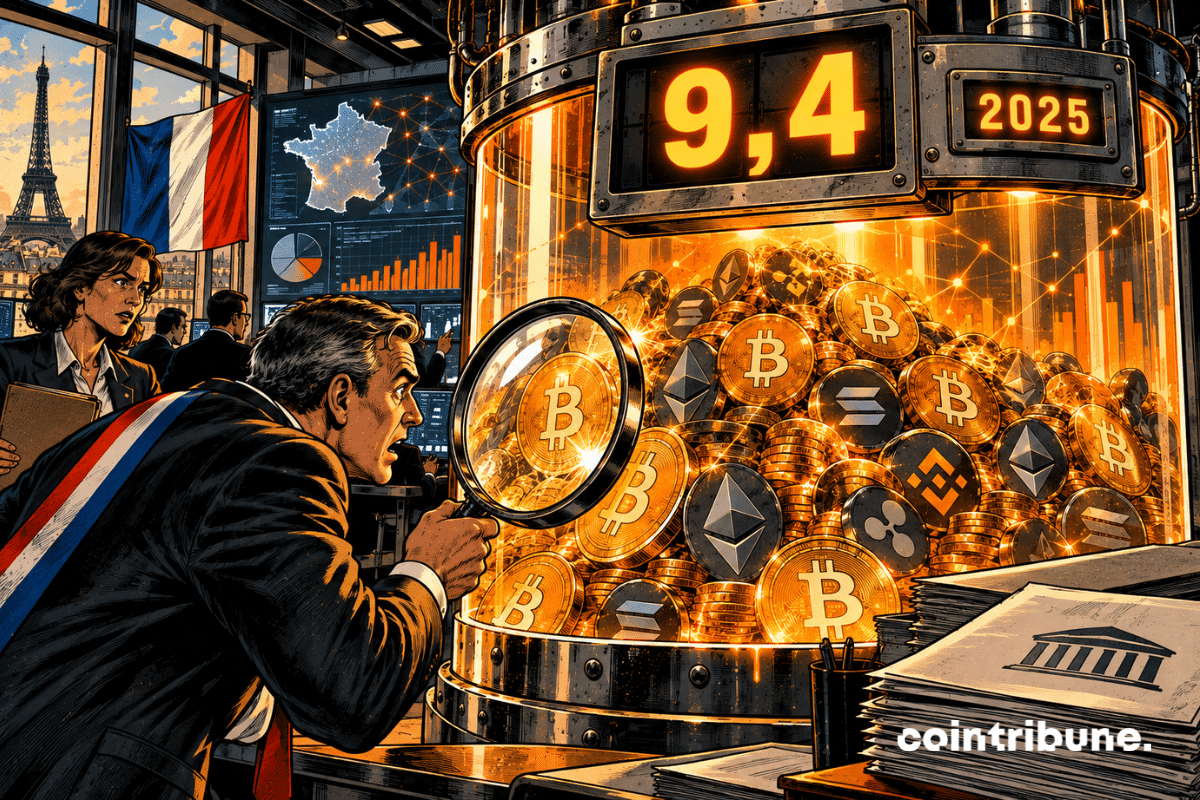 France : 9,4 milliards de dollars d'activité crypto potentiellement imposable en 2025 selon Chainalysis