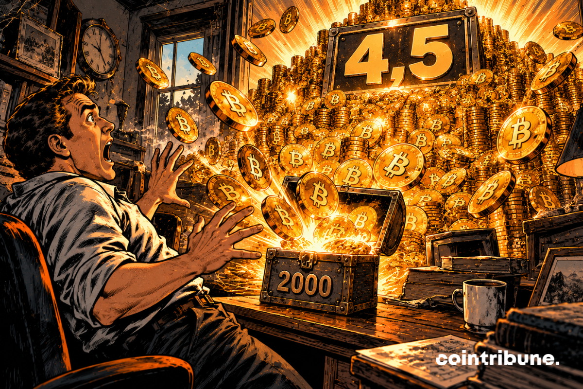 Un investisseur britannique récupère 4,5 millions de dollars en bitcoins après 12 ans d'attente