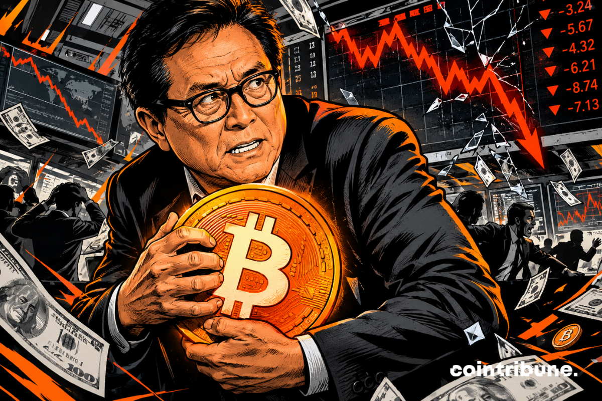 Robert Kiyosaki annonce le début d'un krach historique et plaide pour Bitcoin