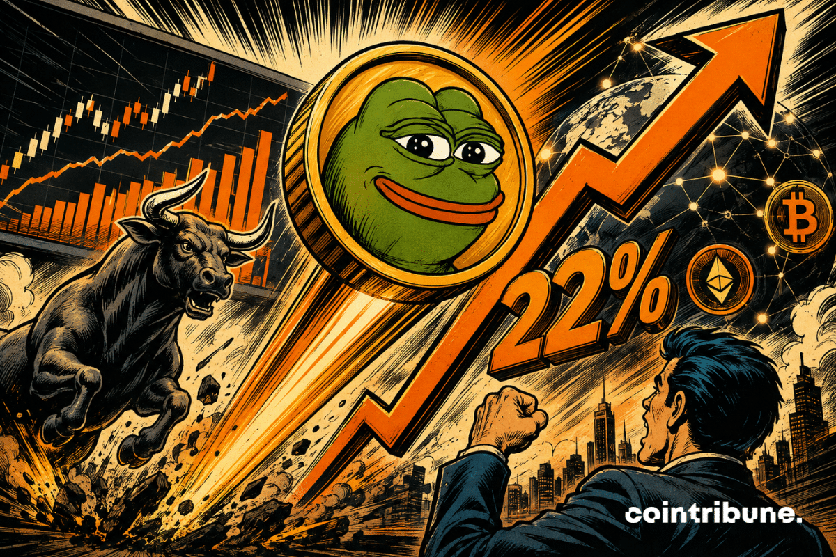 Pepcoin affiche une hausse de 22 % dans un marché crypto en reprise