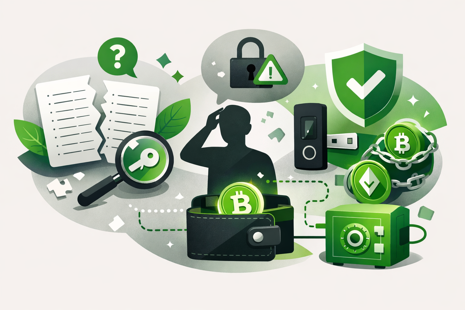 Perdre sa seed phrase : que faire pour récupérer ou sécuriser son portefeuille crypto ?