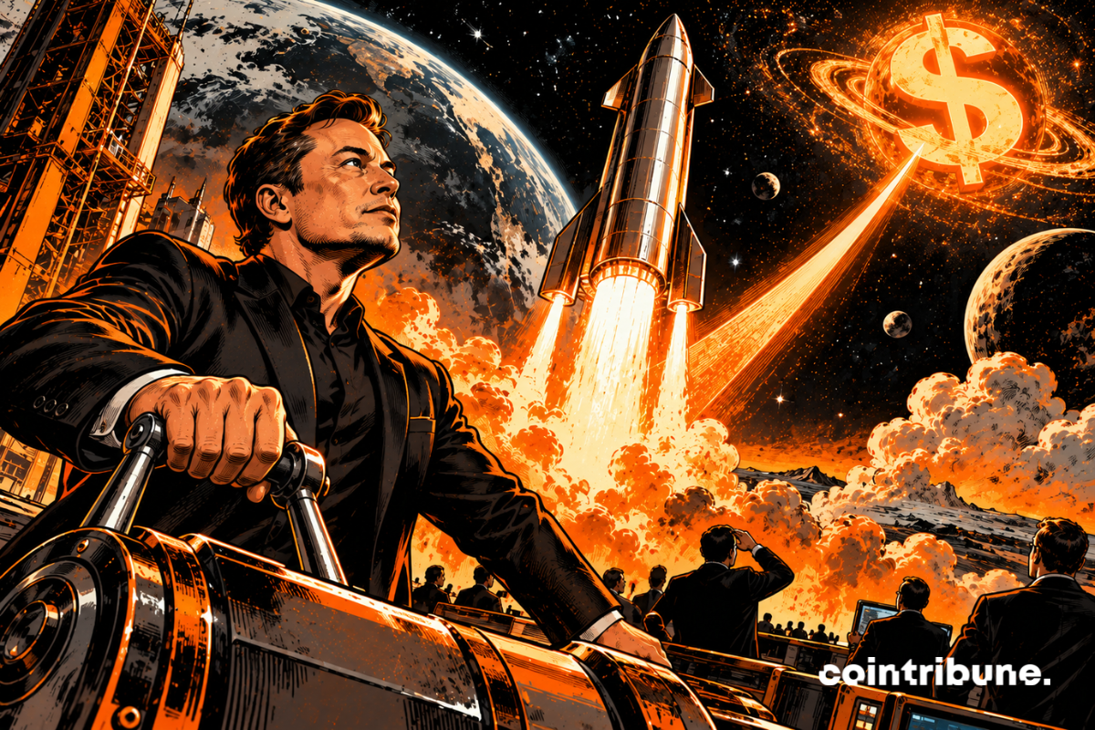 SpaceX : Elon Musk imagine une valorisation astronomique à 1 million de milliards de dollars